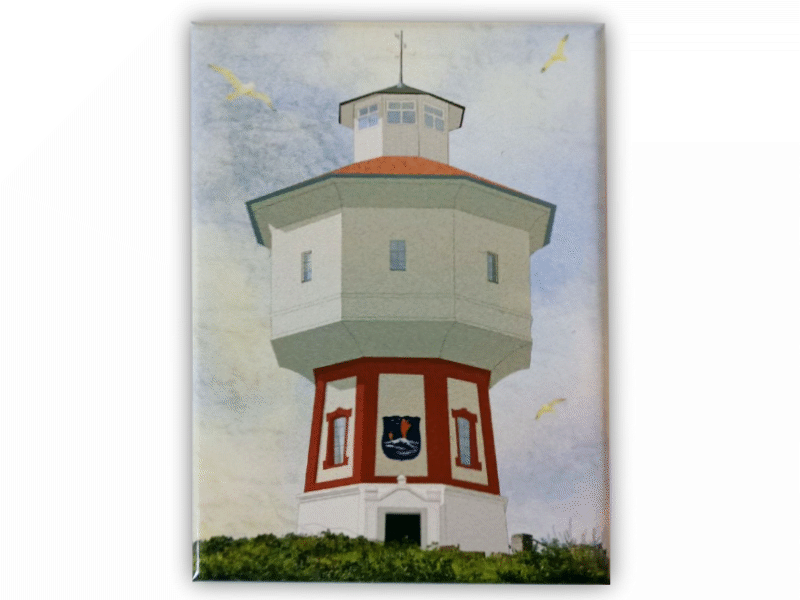 Magnet: Langeooger Wasserturm