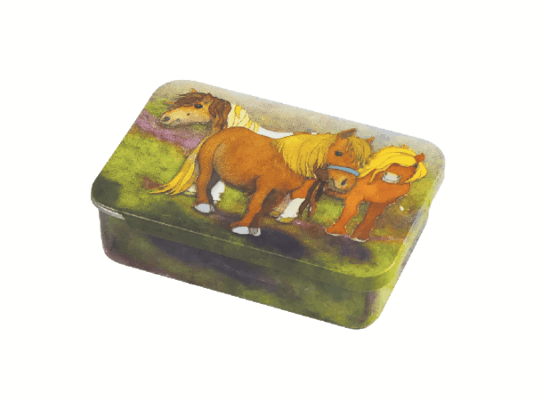 Metalldose: Shetland Ponys Emma Ball- Metalldose: Shetland Ponys