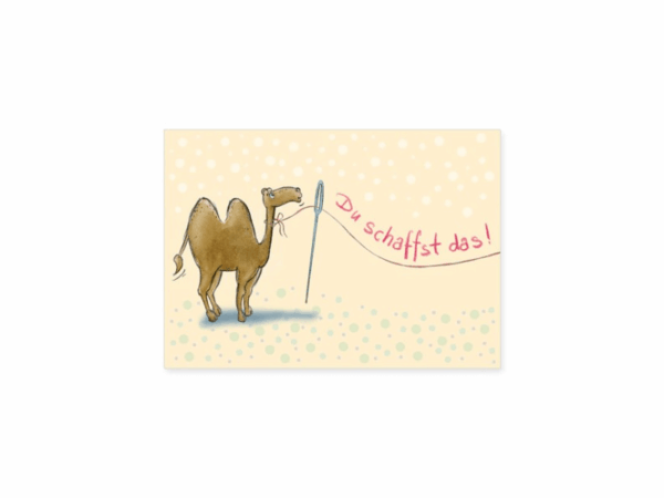 Postkarte: Du schaffst das! Postkarte: Du schaffst das!