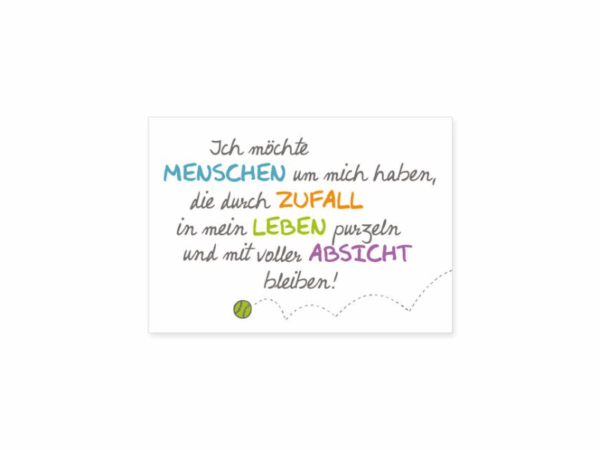 Postkarte: Menschen Postkarte: Menschen