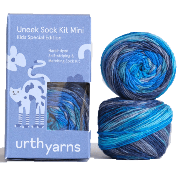 Socken Kit: Uneek mini - Merinowolle - 64 Socken Kit: Uneek mini Merinowolle 64