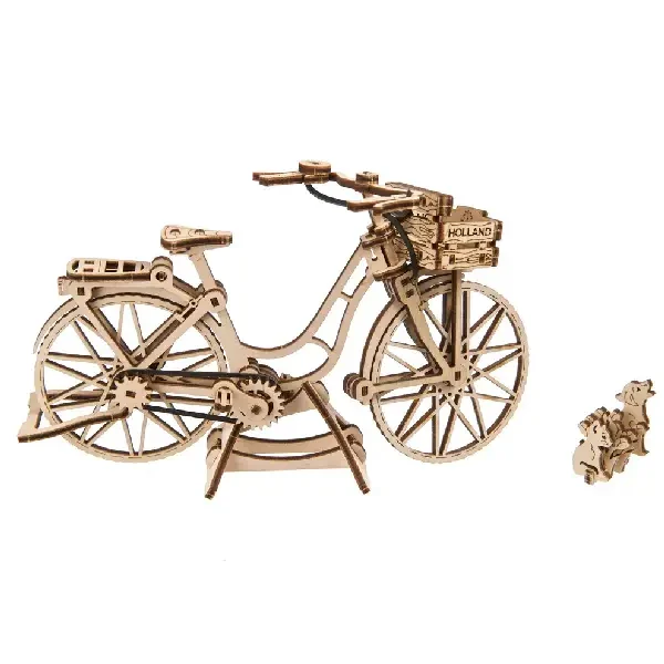 Ugears 3D-Holzbausatz mit Funktion Hollandfahrrad