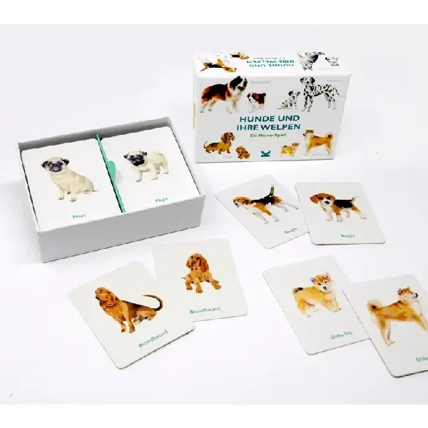 Spiel: Hunde und ihre Welpen