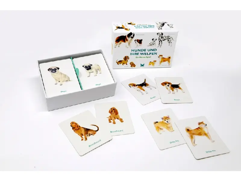 Spiel: Hunde und ihre Welpen