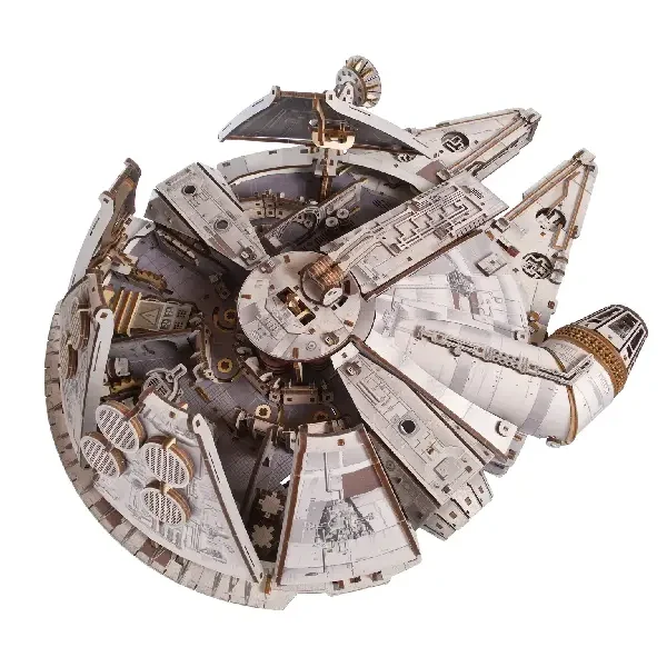 Star Wars: Millennium Falke™ Ugears 3D-Holzbausatz mit Funktion Star Wars: Millennium Falke™