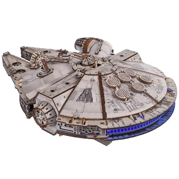 Star Wars: Millennium Falke™ Ugears 3D-Holzbausatz mit Funktion Star Wars: Millennium Falke™