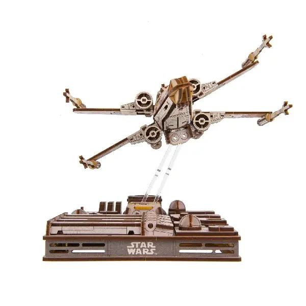 Star Wars: X-Wing Starfighter Ugears 3D-Holzbausatz mit Funktion Star Wars: X Wing Starfighter