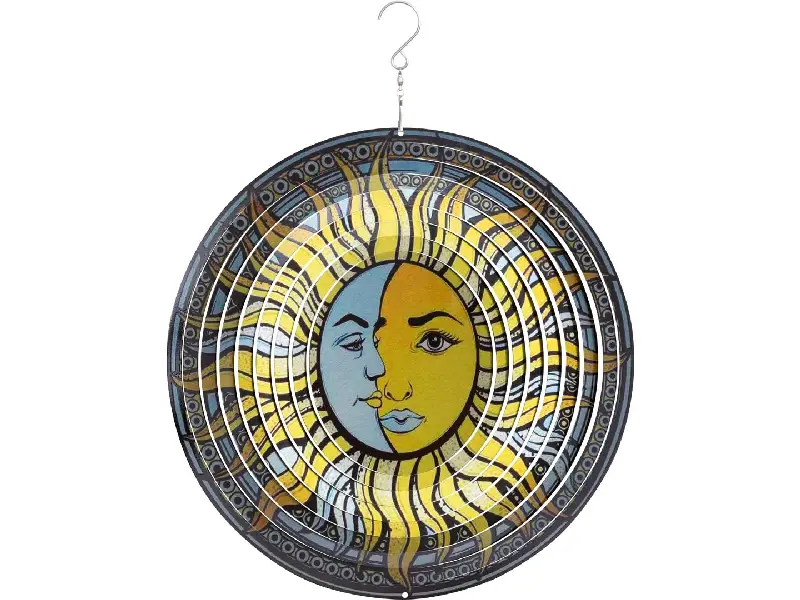 Windspiel: Sonne und Mond