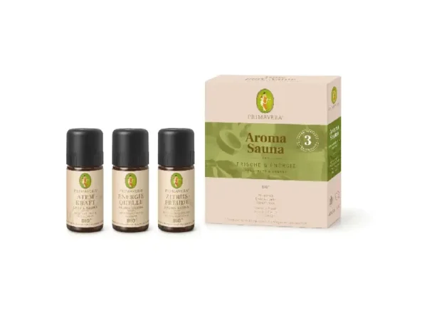 Aroma Sauna Aufguss - Set Frische und Energie Set Aroma Sauna Aufguss: Frische & Energie