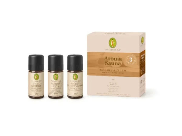 Aroma Sauna Aufguss - Set Harmonie und Erdung Set Aroma Sauna: Harmonie & Erdung