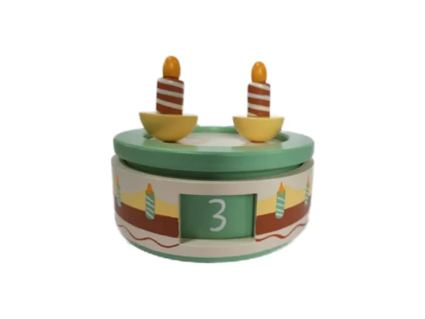 Holzspieluhr - tanzender Geburstag Spieluhr aus Holz - tanzender Geburstag